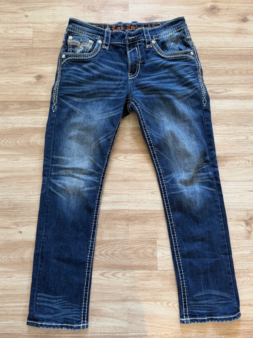 Rock Revival Dark Wash Robin Straight